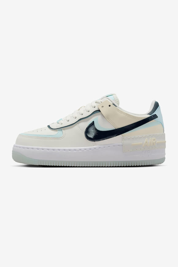 Air Force 1 Shadow Sneaker - Sail + Armory Navy + Glacier Blue