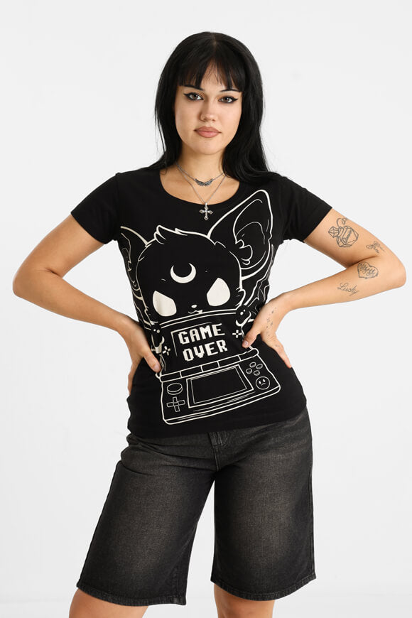 Game Over T-Shirt - Black