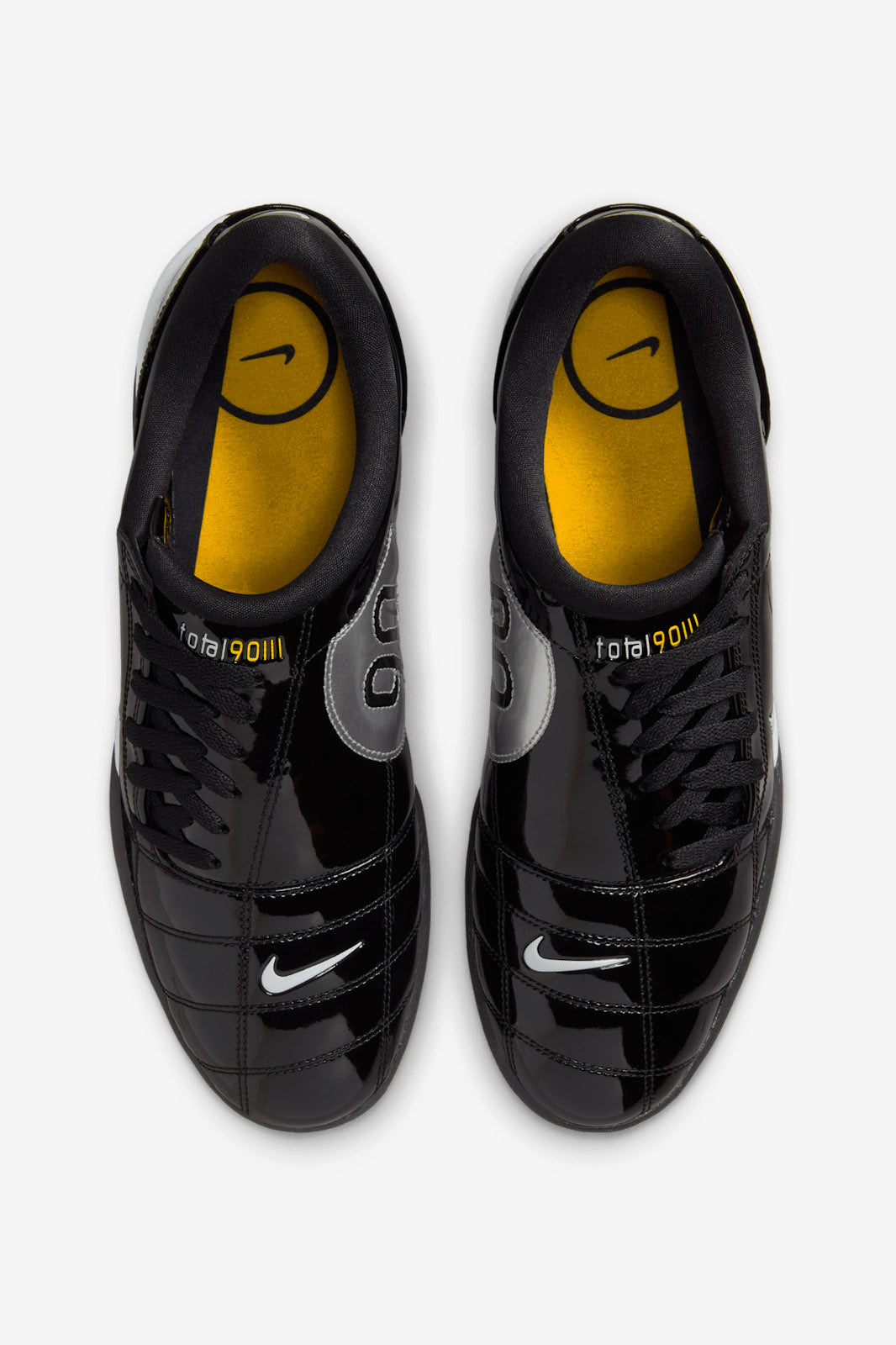 T90 SP sneakers - Black + Metallic Silver