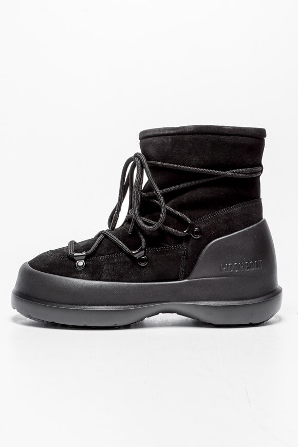 Luna Wildleder Schneestiefelette - Black