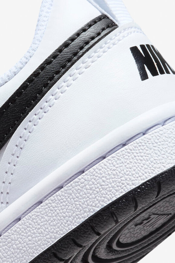 Court Borough Recraft Kids Sneaker - White + Black