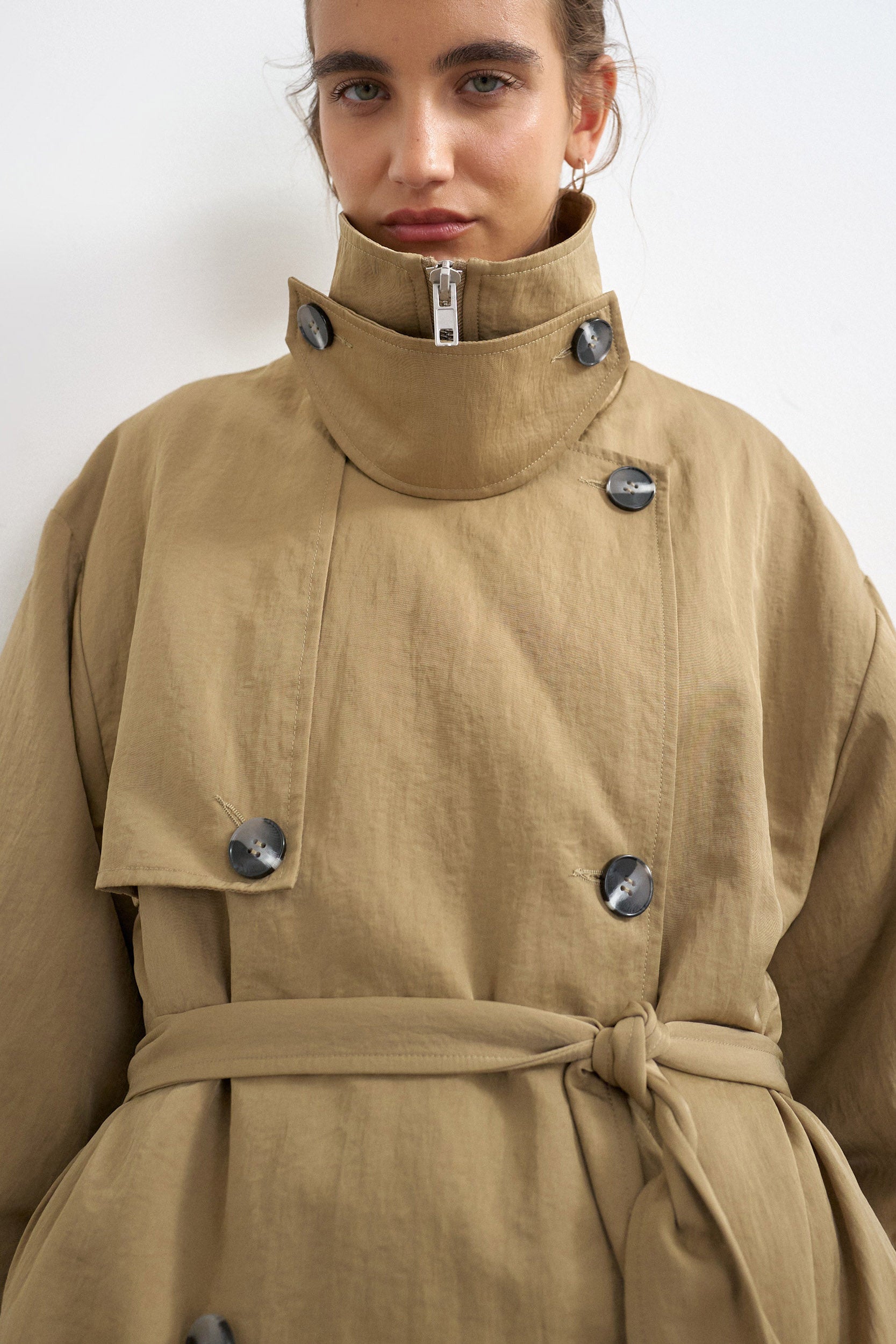 TSSUS Trenchcoat - Chocolate Brown