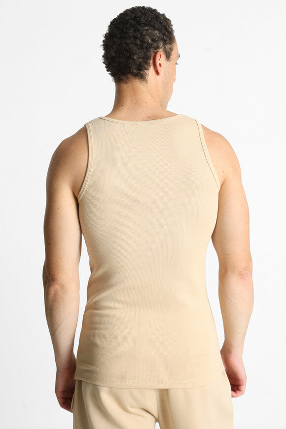 Canotta a coste - Beige