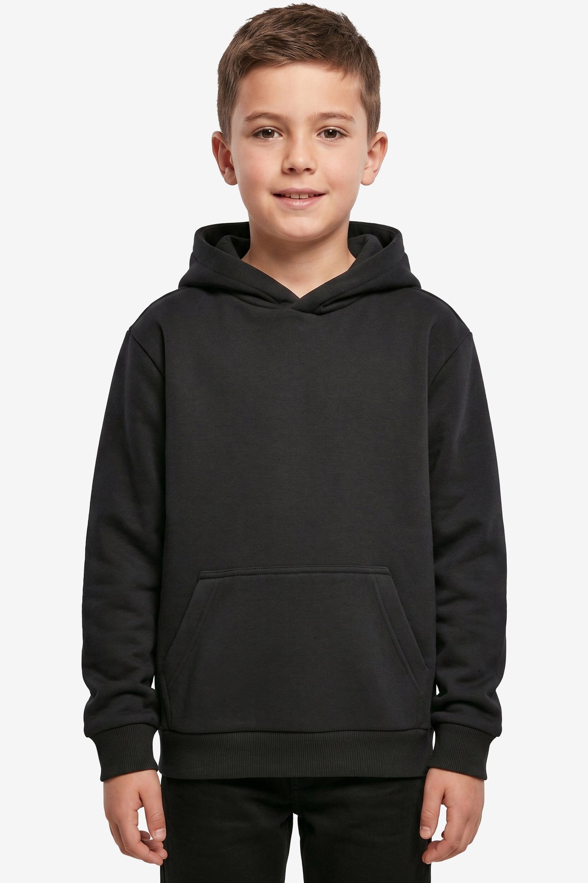 Fluffy sweatshirt à capuchon - Black