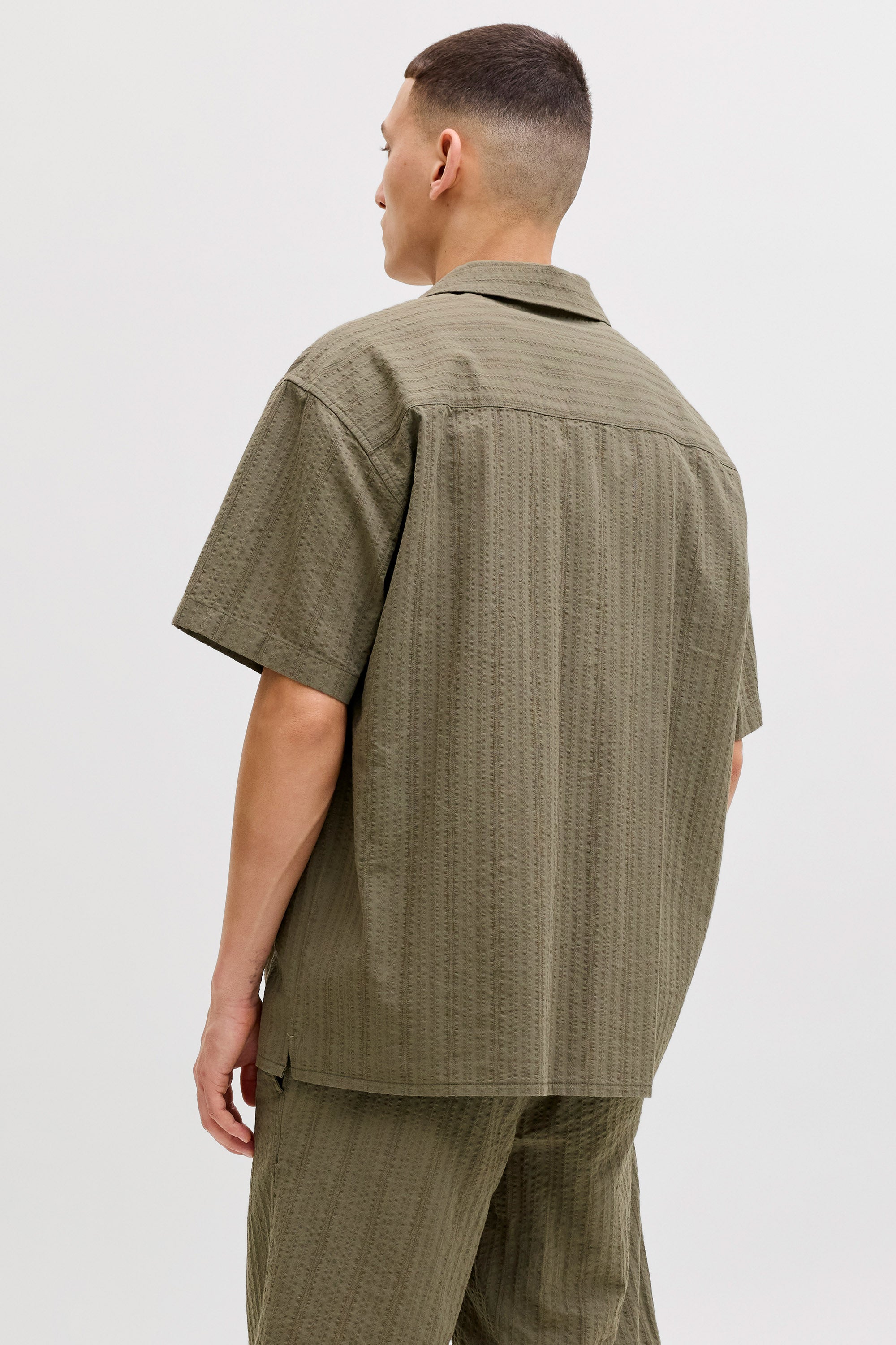 JJETYSON Strukturiertes Hemd - Vetiver