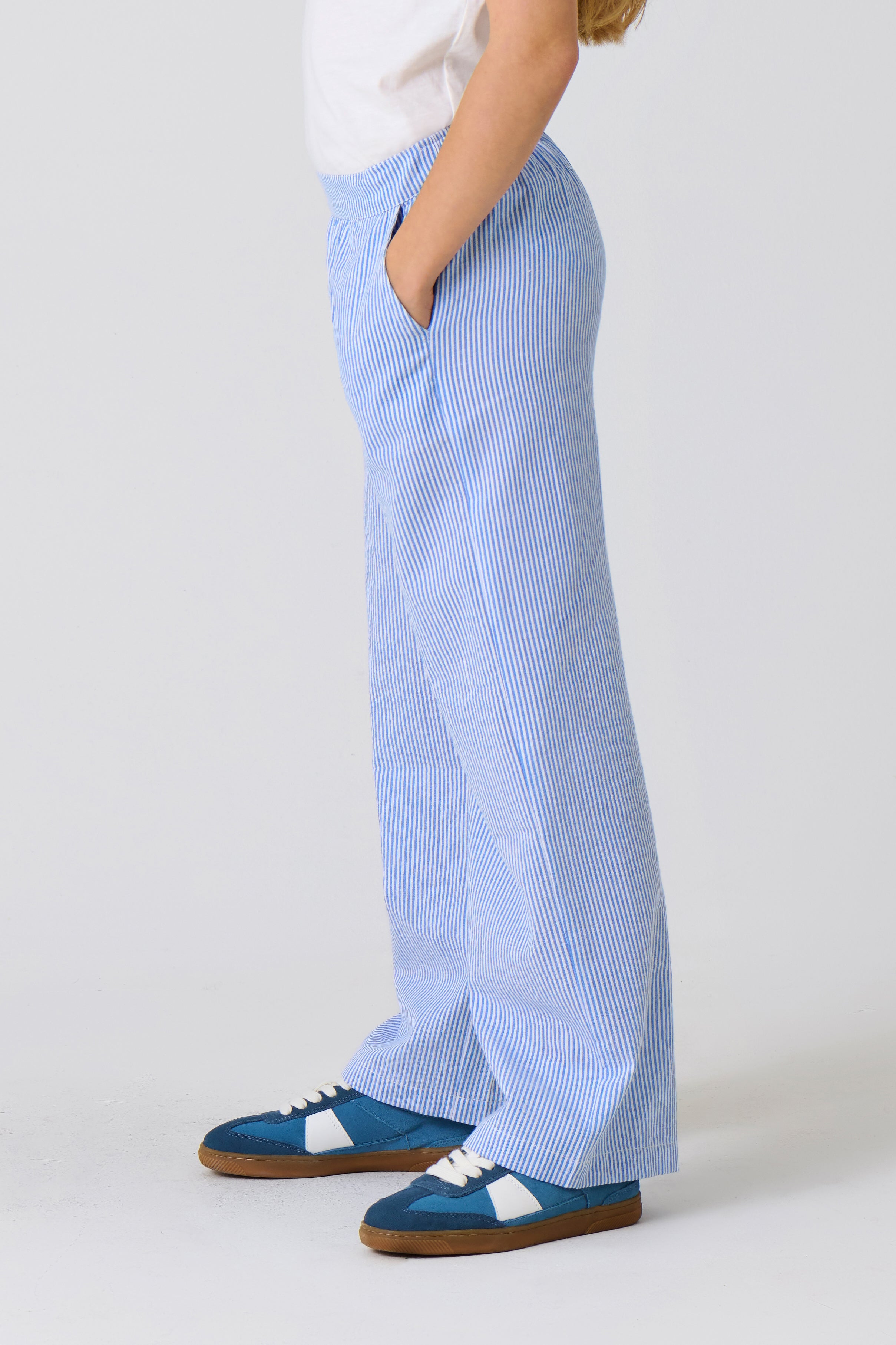 KOGSMILLA pantalon en tissu - Clear Sky