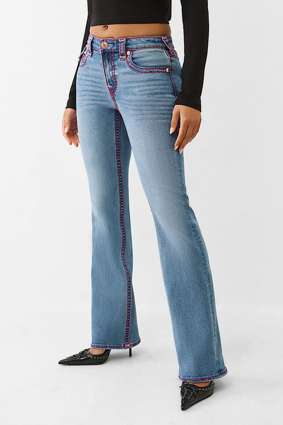 BECCA Bootcut Jeans - Crystal Flash