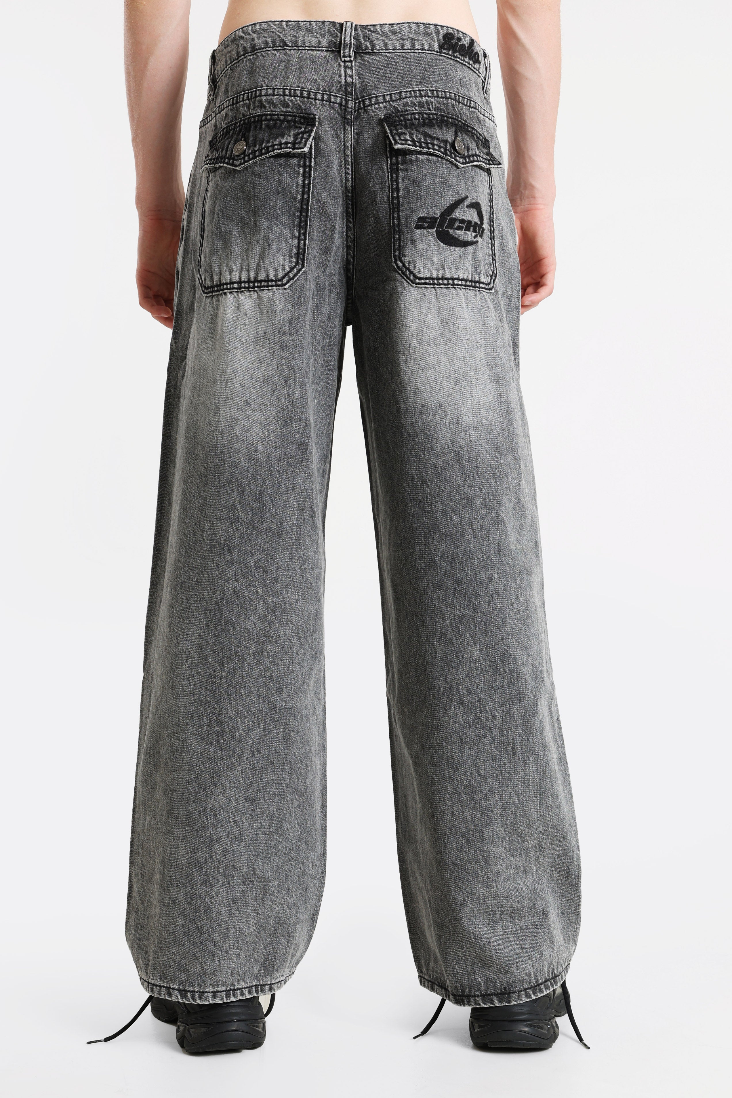 Jean baggy fit - Gris
