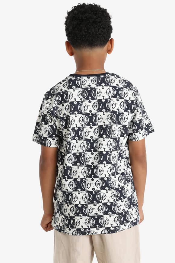 T-Shirt - Dark Navy + Offwhite