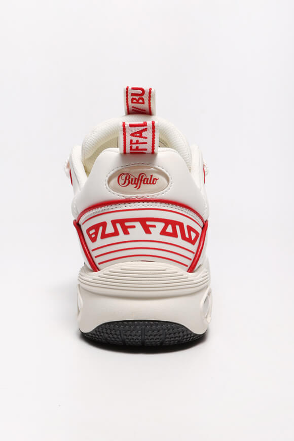 Vegan Hero Skate Plateau Sneaker - White + Red