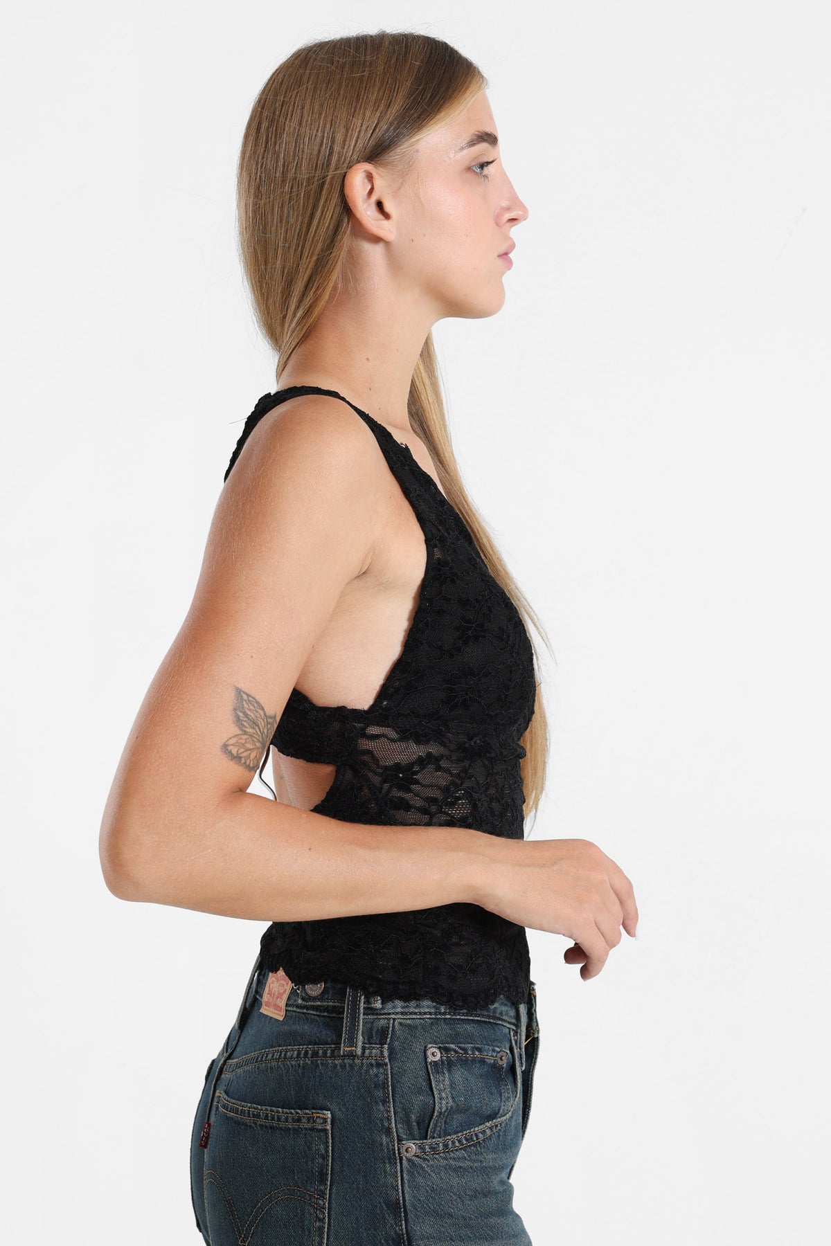 Crop Spitzentop