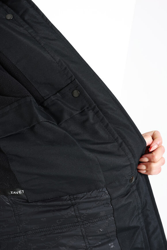 Goshawa Puffer Parka - Jet Black