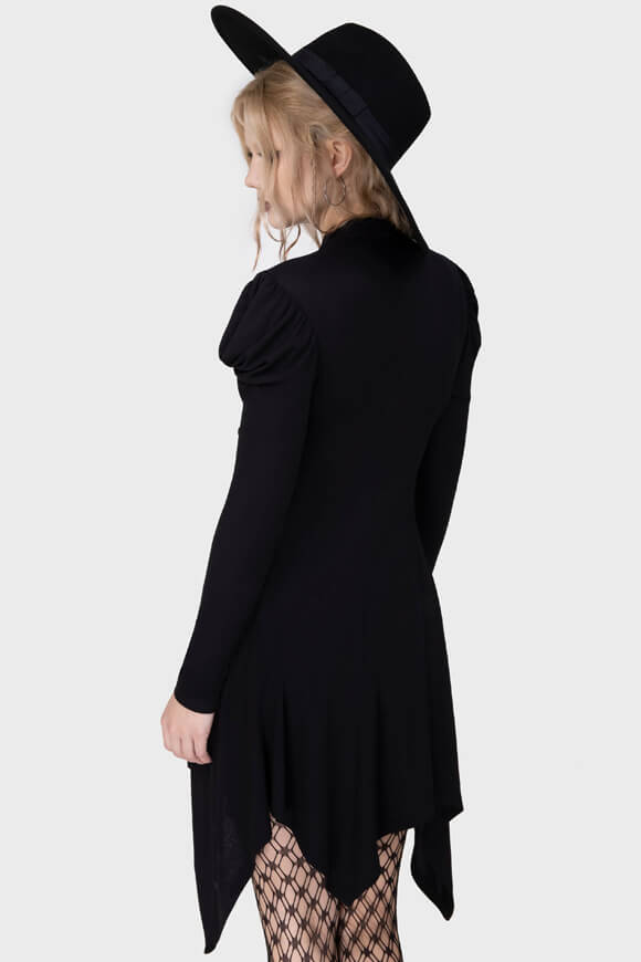 Miniabito Cosmoshade in seersucker - Nero