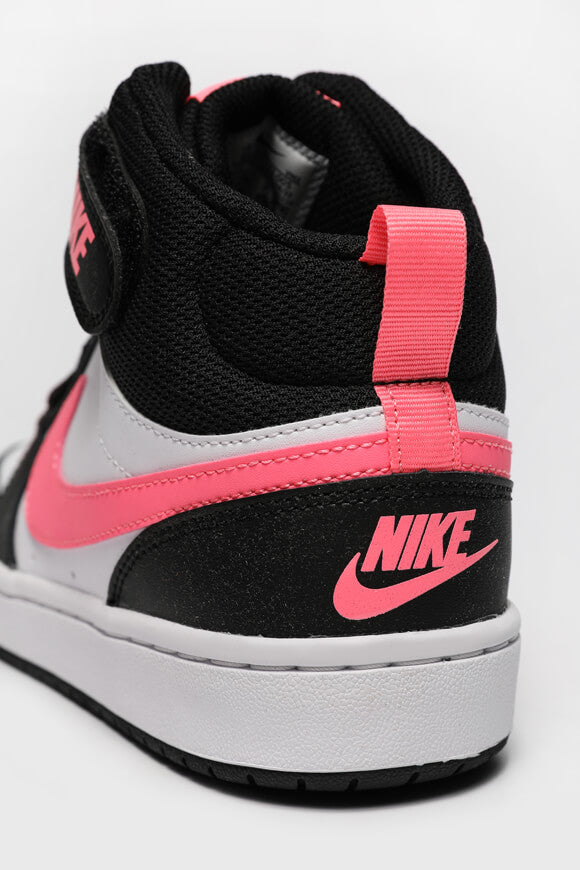 Sneaker Court Borough 2 - Bianco + Nero + Rosa