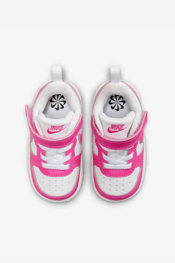 Sneaker Court Borough Recraft Baby - Bianco + Laser Fucsia