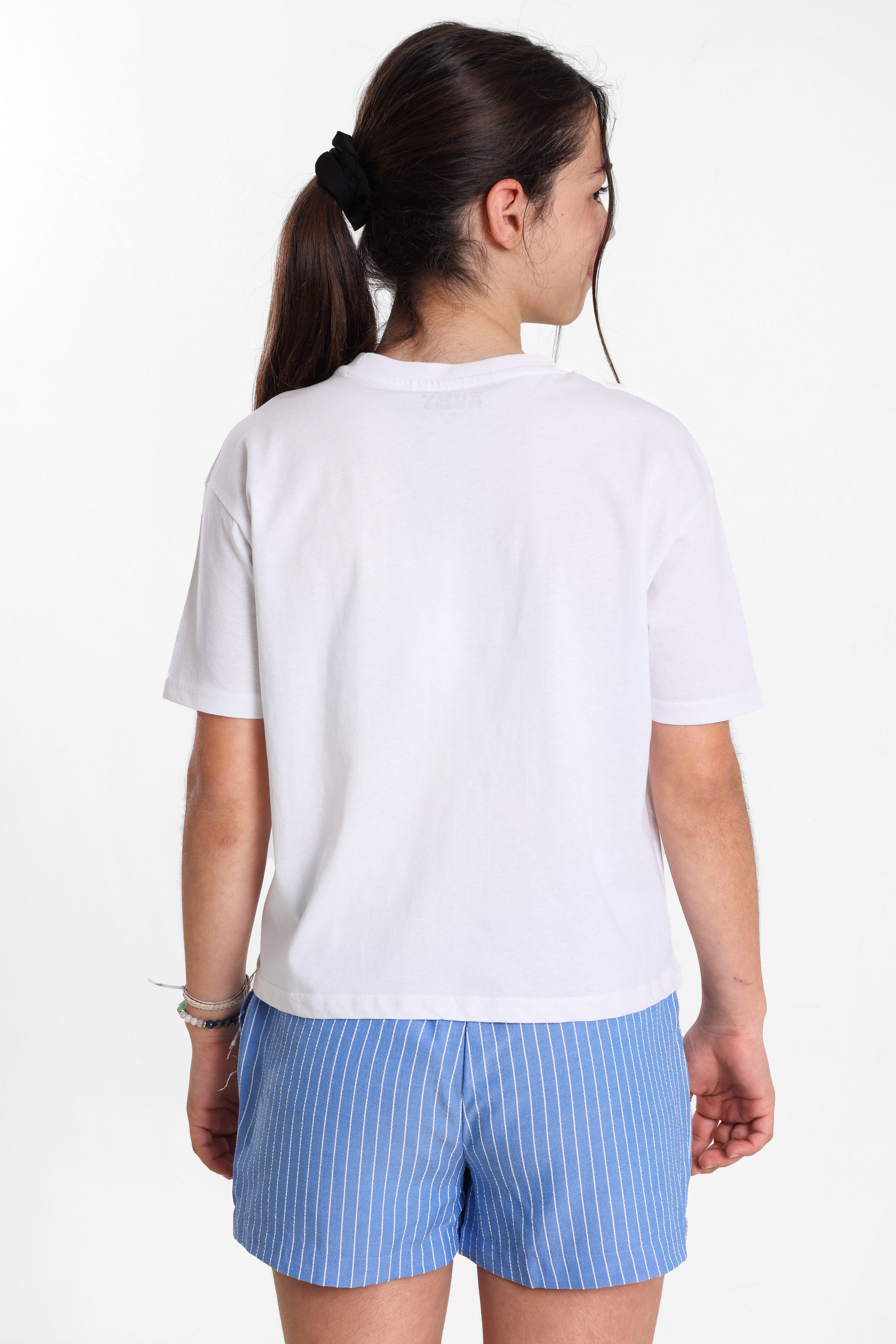 T-Shirt - Weiss + Rosa