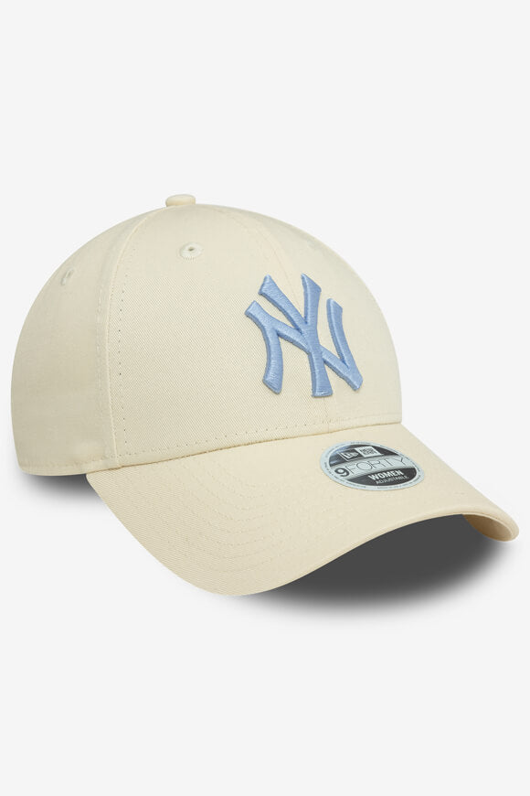 9Forty Cap / Strapback - Light Beige + Light Blue