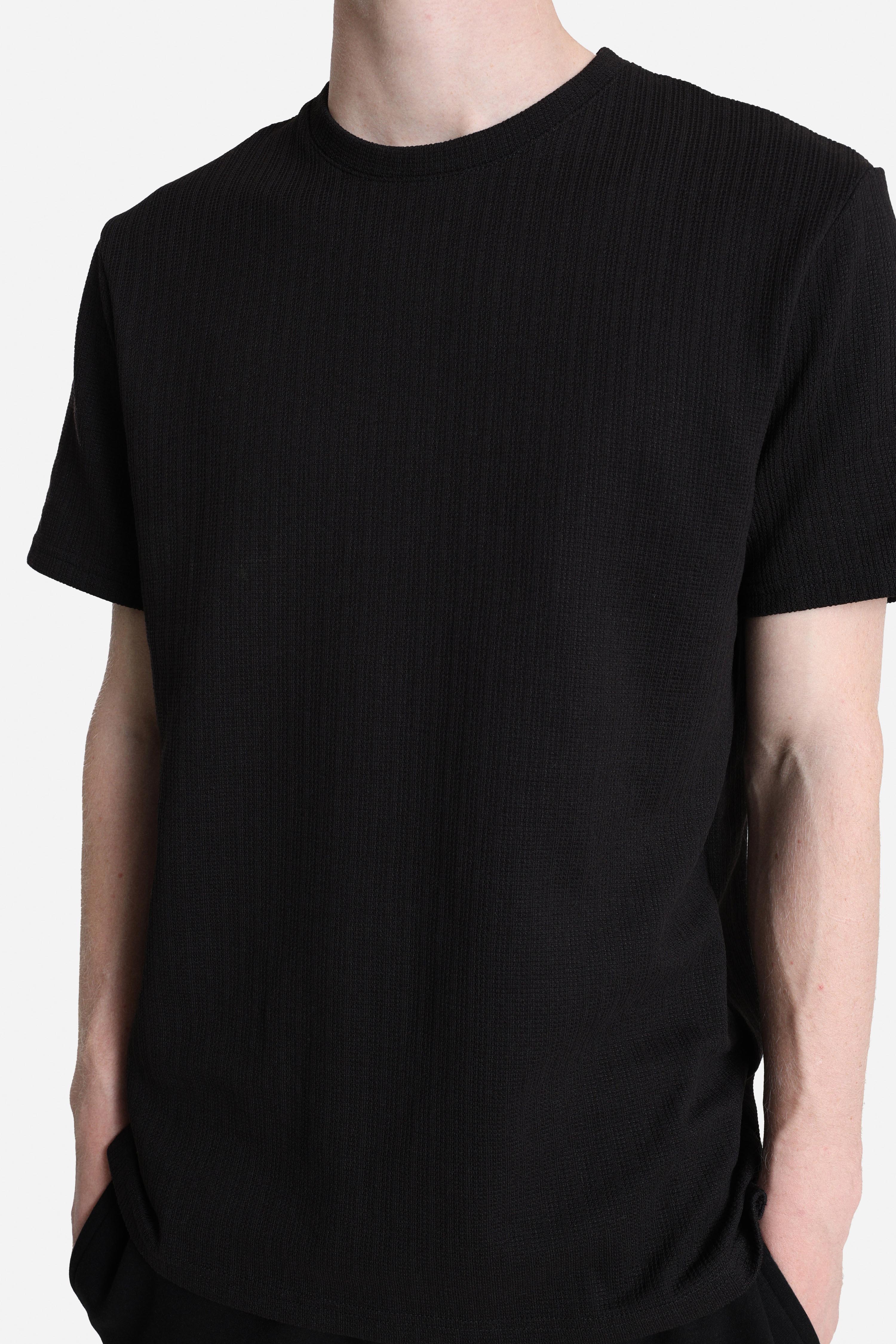ONSTREY Strukturiertes T-Shirt - Black