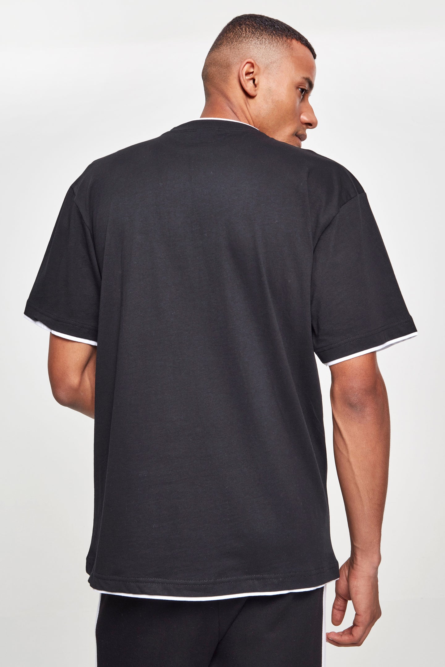 T-Shirt - Schwarz + Weiss