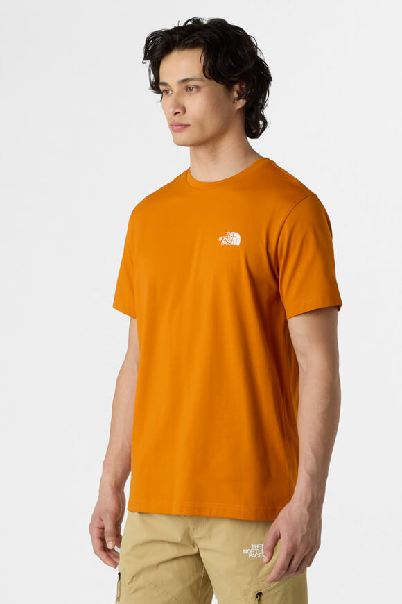 Simple Dome T-Shirt - Agate Orange