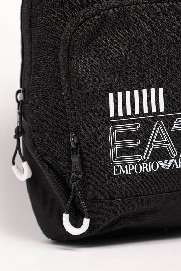 Crossbody Bag - Black + White