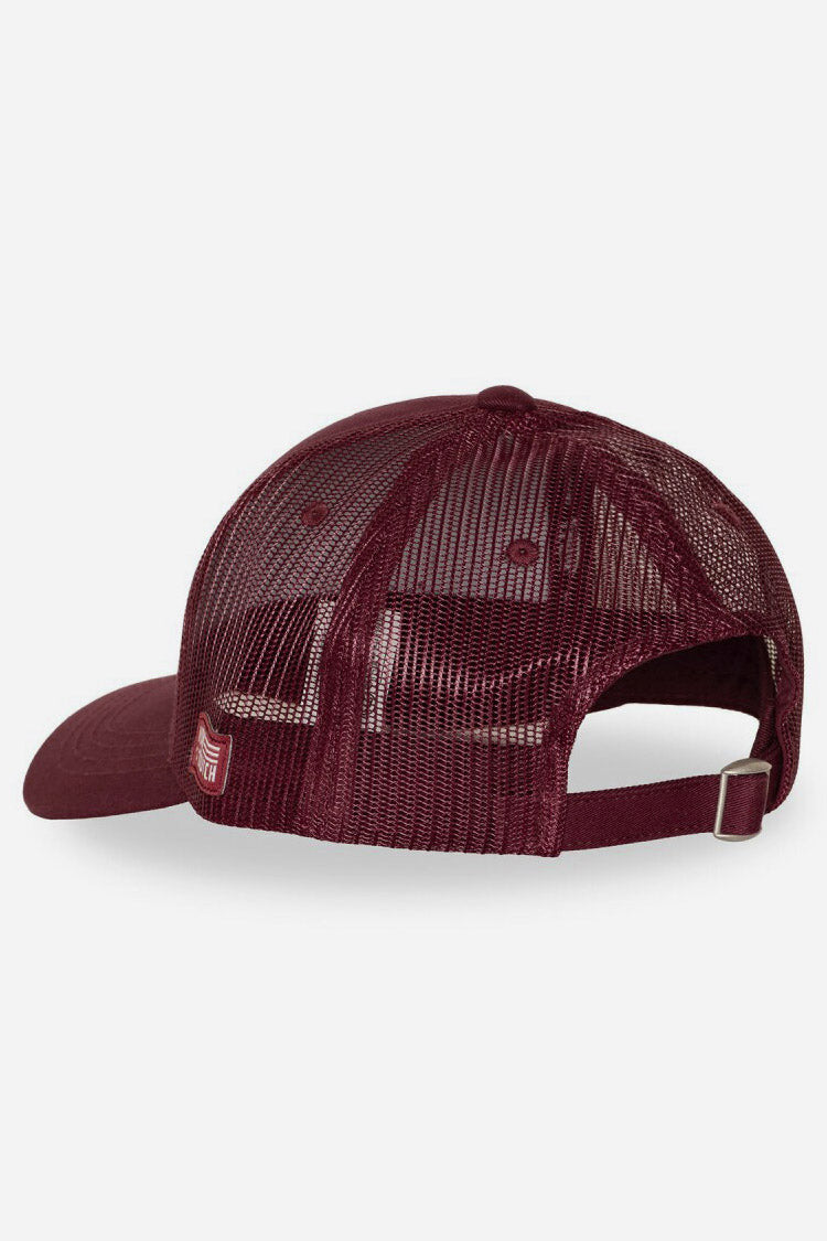 Cappellino trucker / strapback - Burgundy