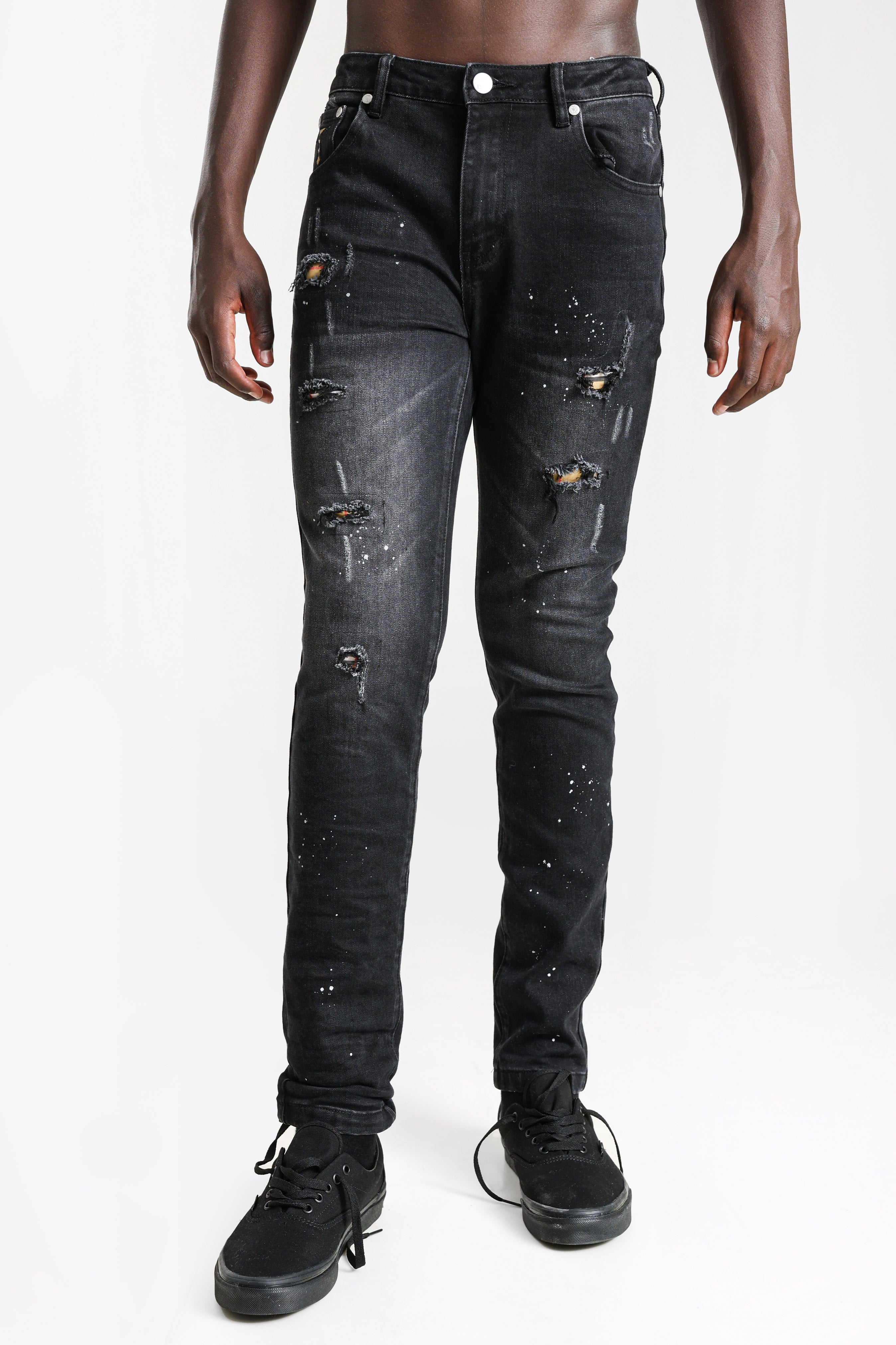Jeans skinny fit - Noir Denim