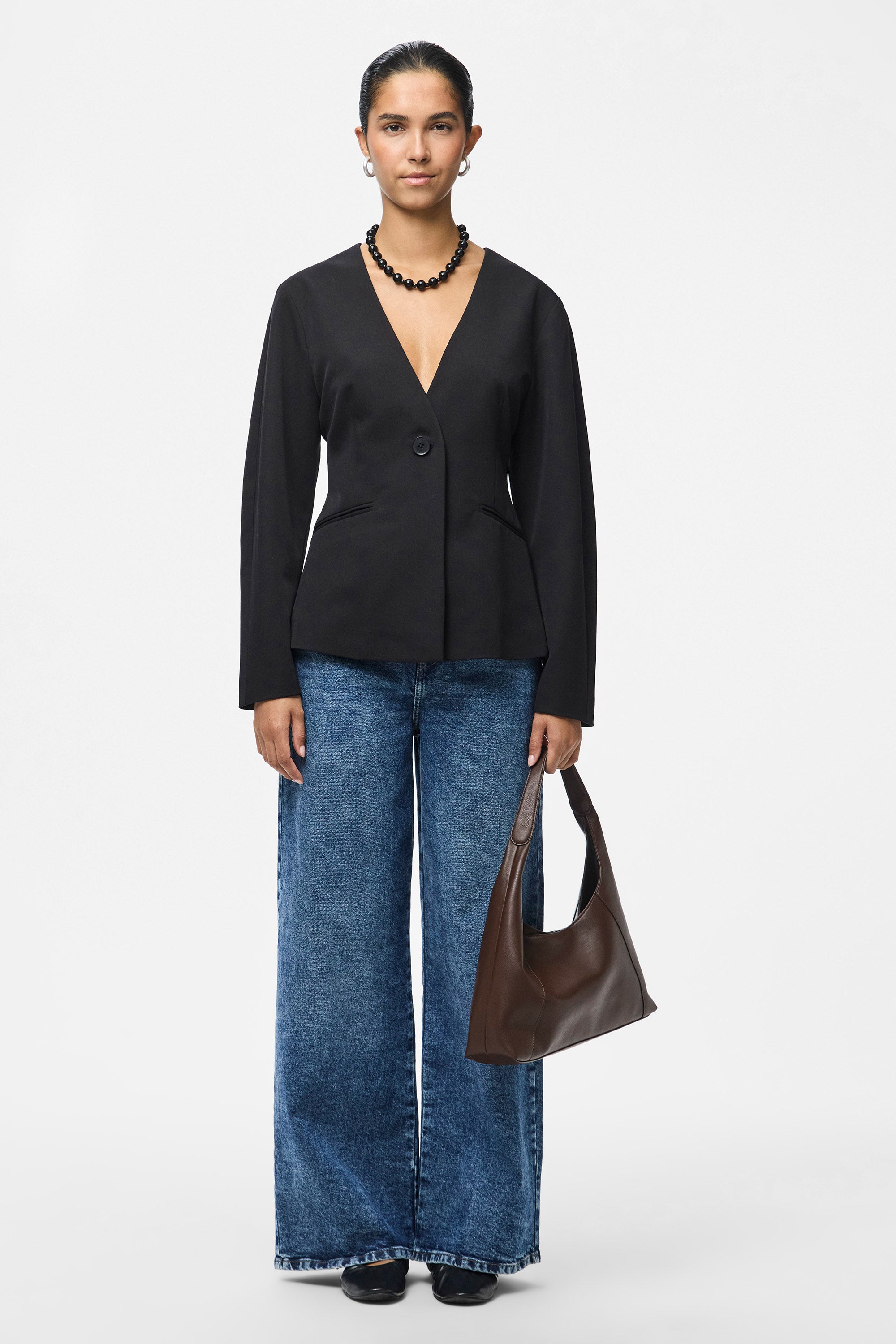 PCKAMIL blazer - Black