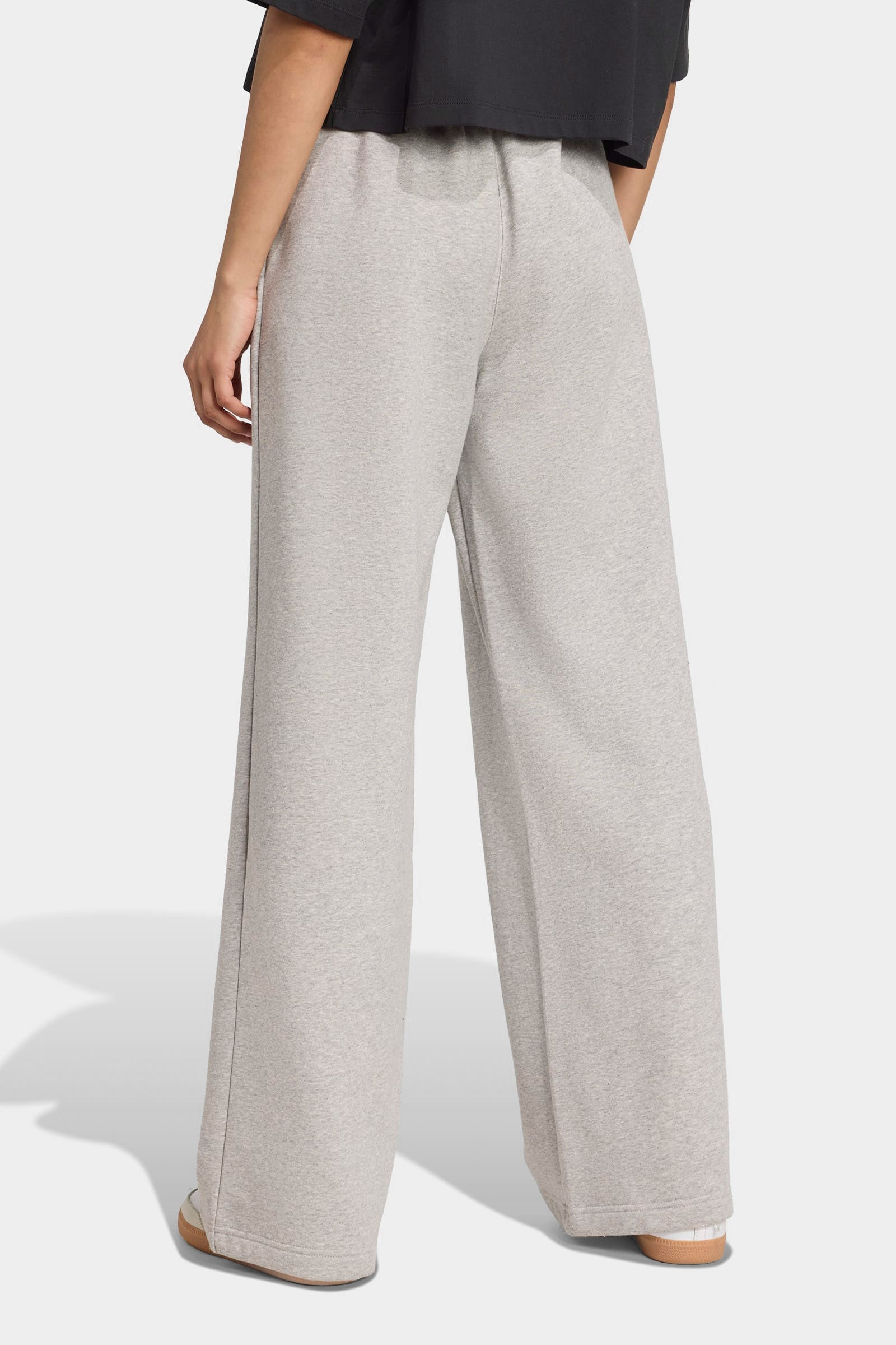 Wide Leg Sweathose - Medium Grey Heather