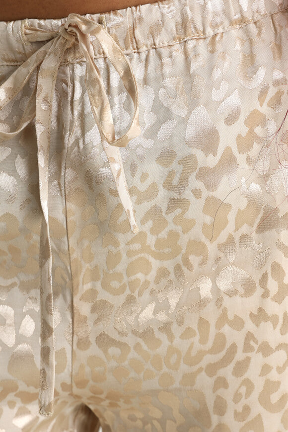 Pantalon en tissu - Beige