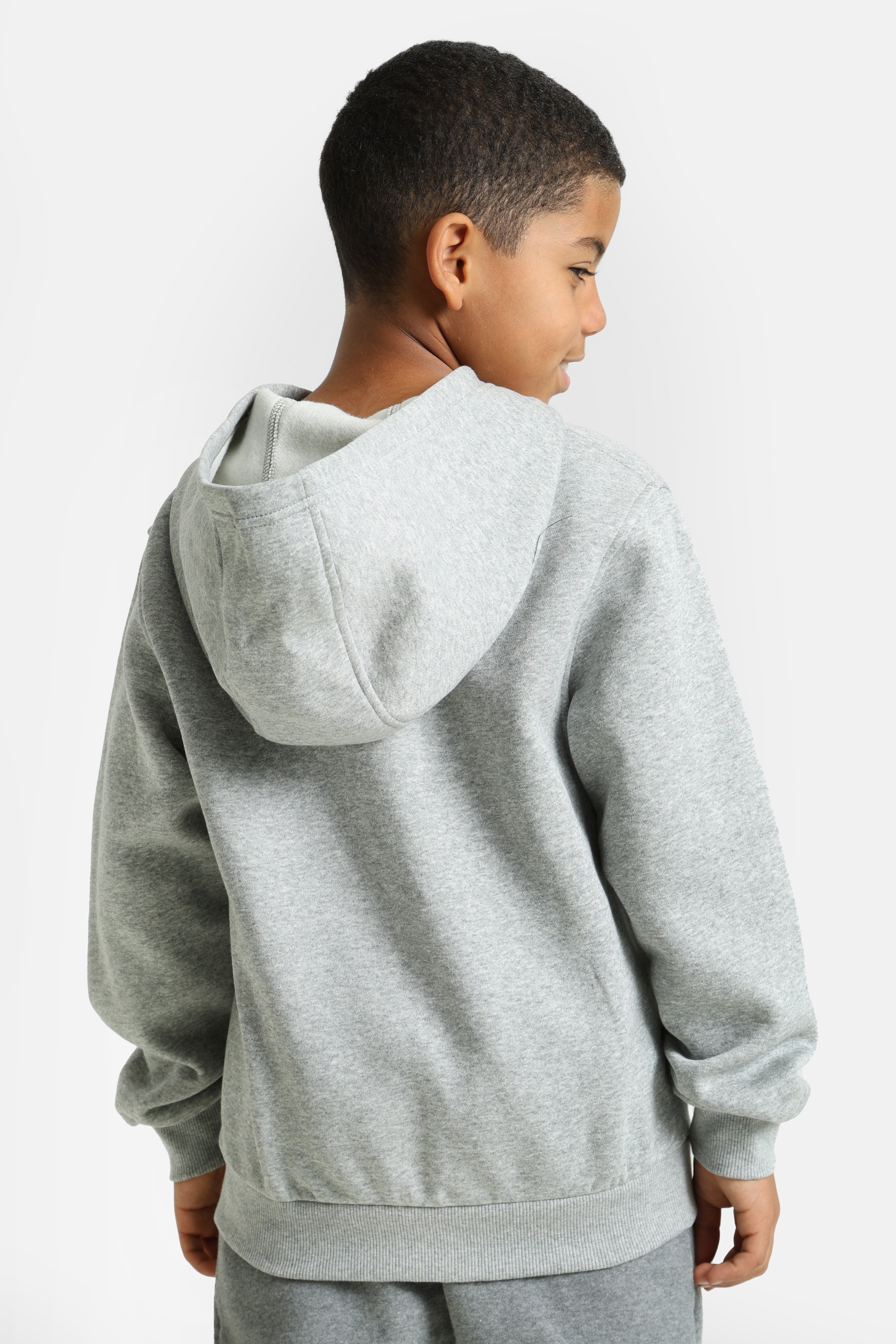 Sportswear Club Fleece Kapuzensweatjacke - Light Grey Heather