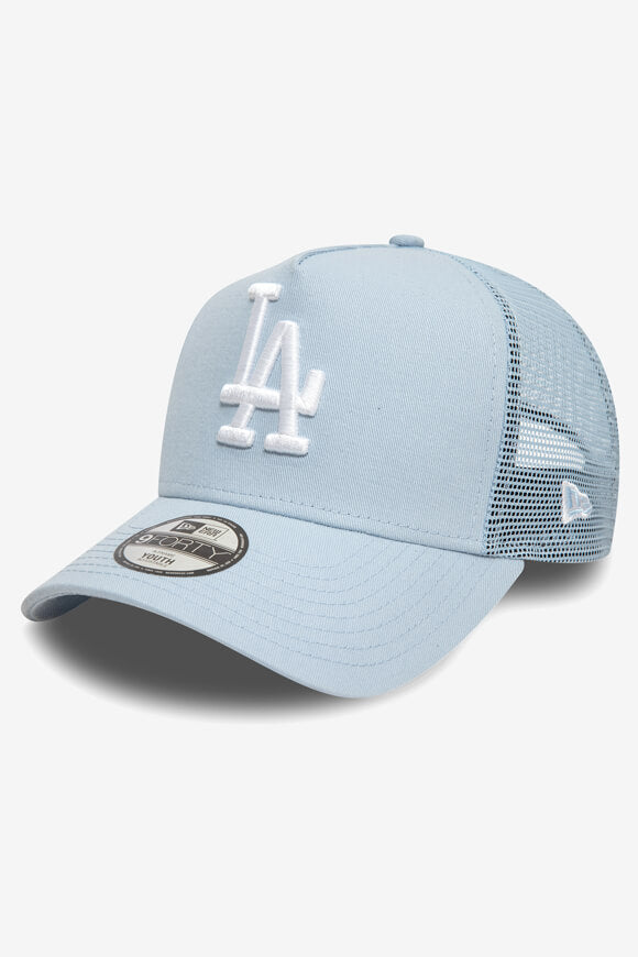 Trucker Kids Cap / Snapback - Pastel Blue + White