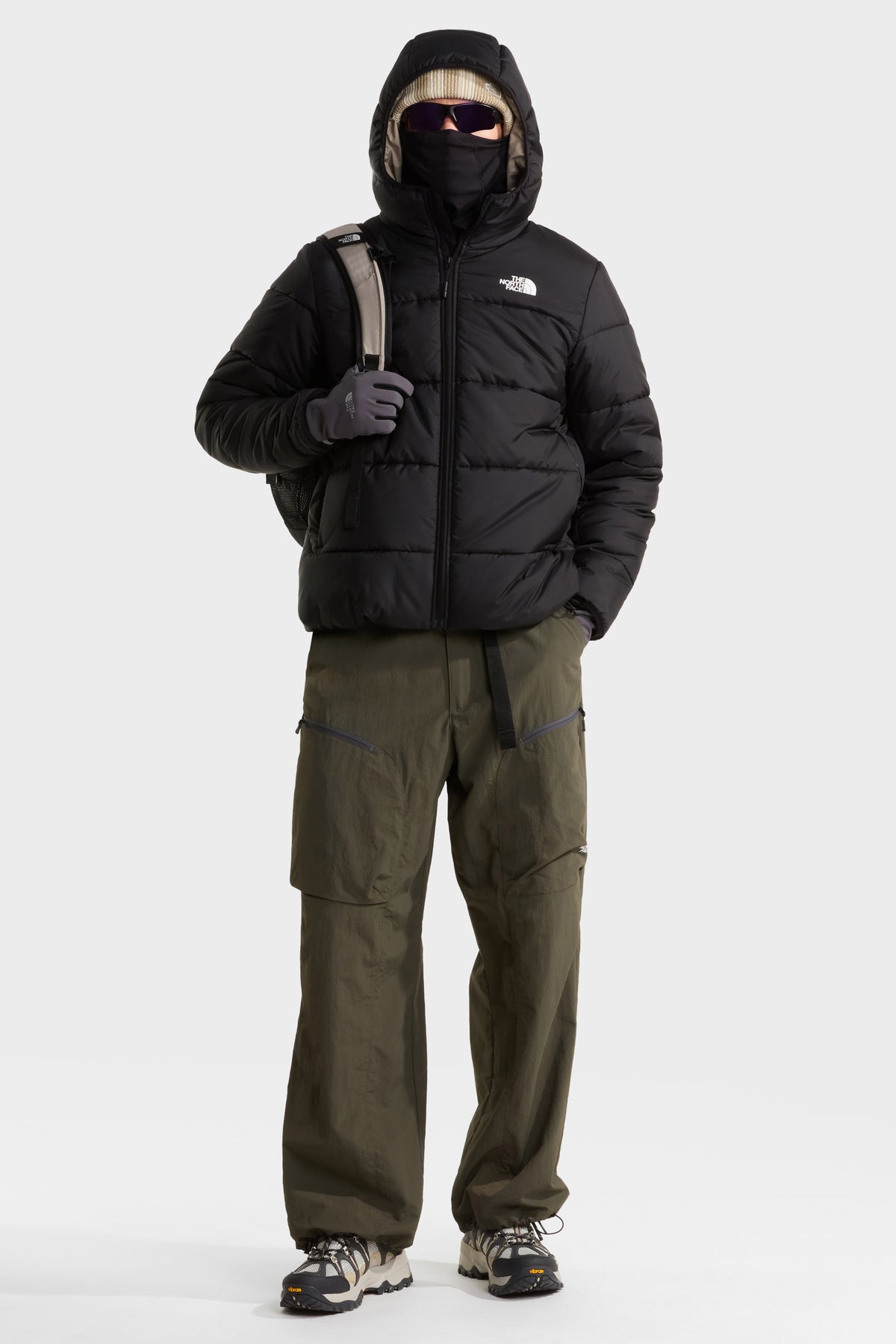 NSE Gesteppte Jacke - Black