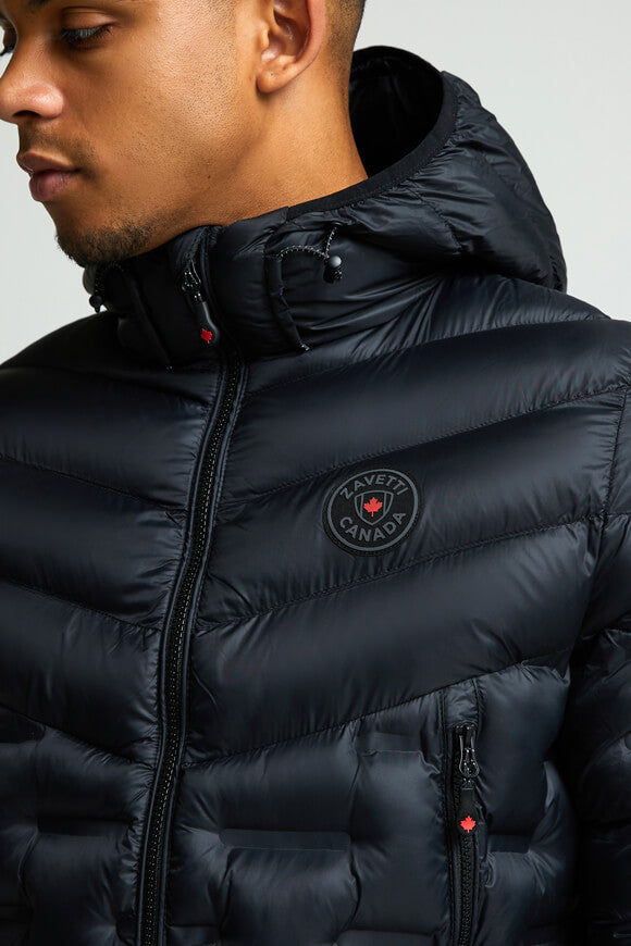 Savuno Leichte Gesteppte Jacke - Jet Black