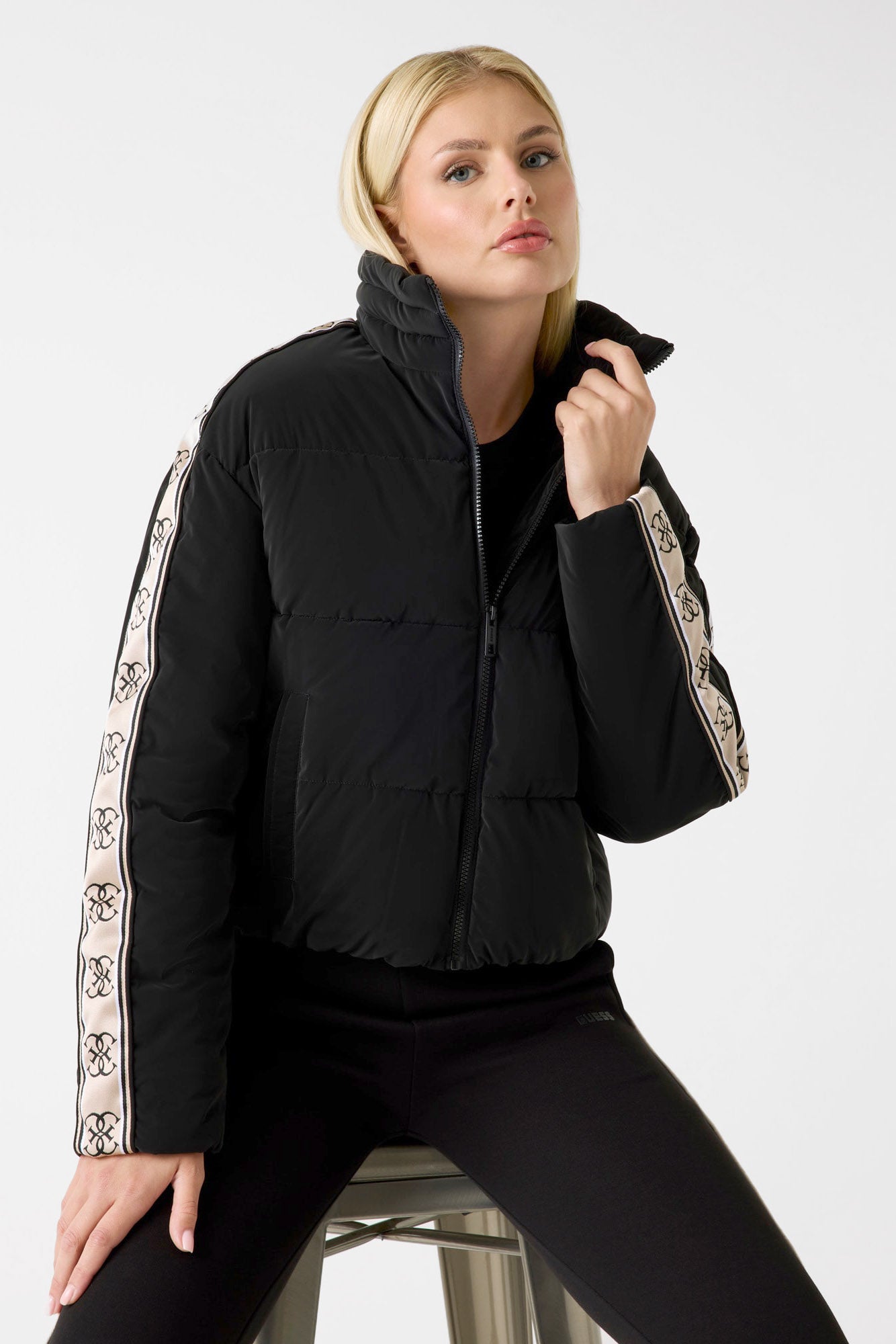 Pufferjacke - Jet Black