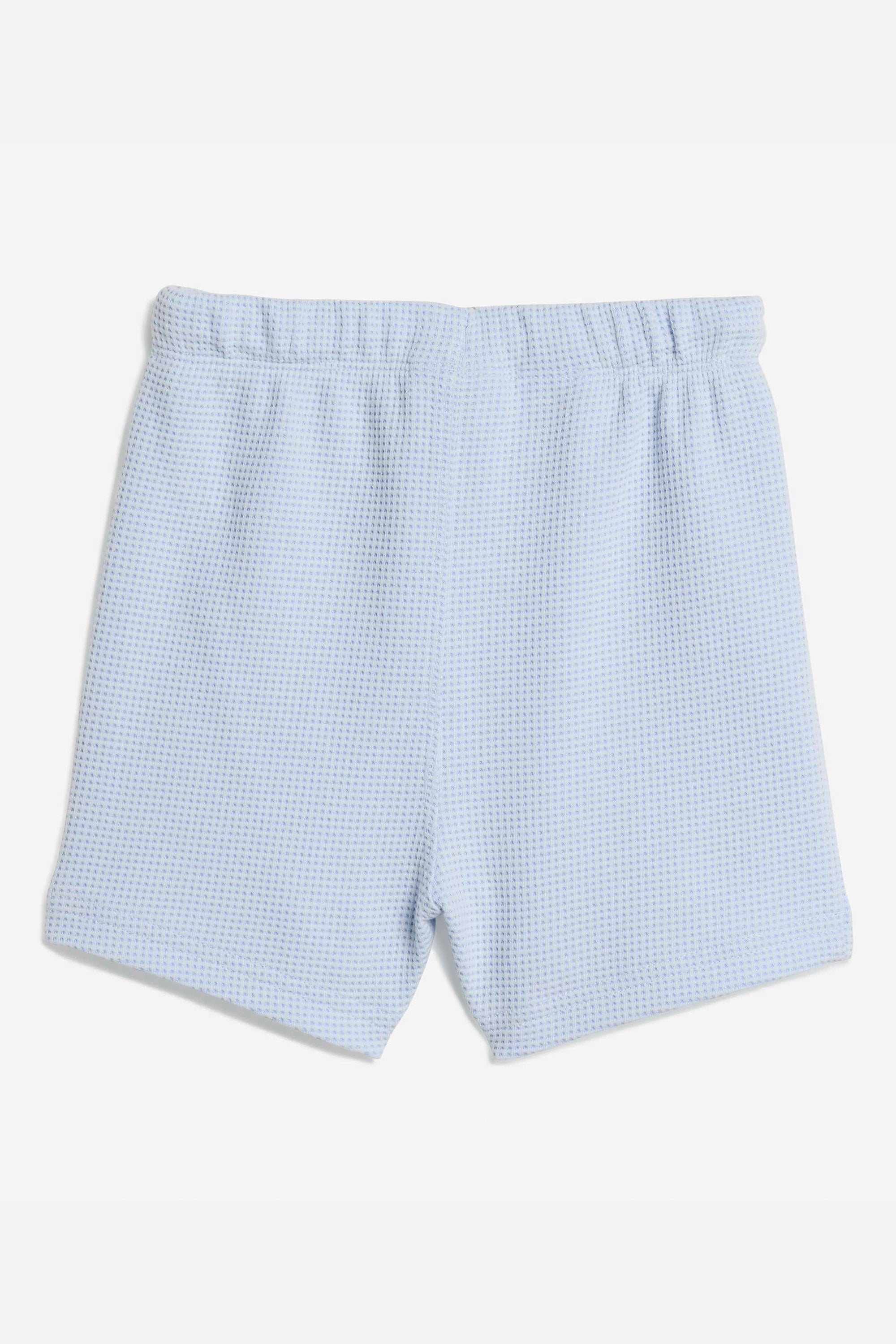 Baby-Set mit Waffelstruktur - Crystal Sky