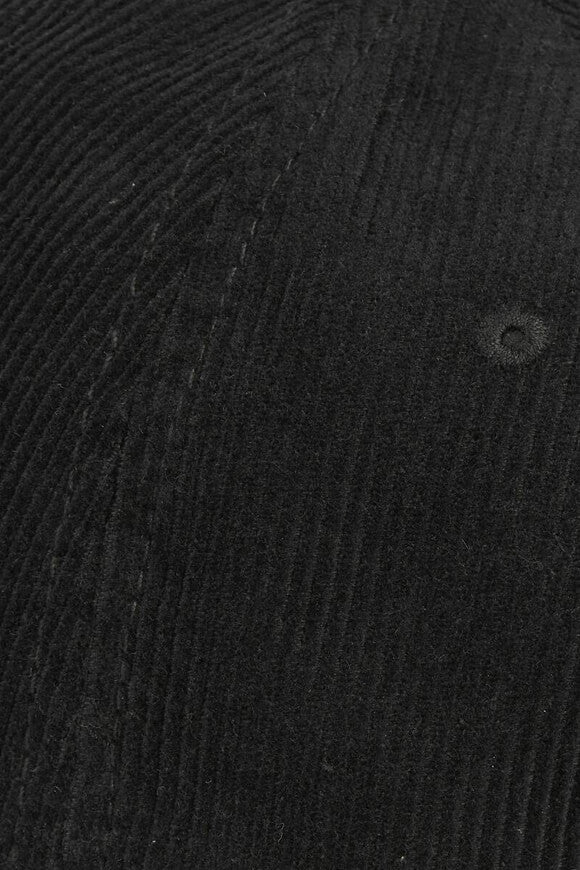 Casquette en velours côtelé / strapback - Black