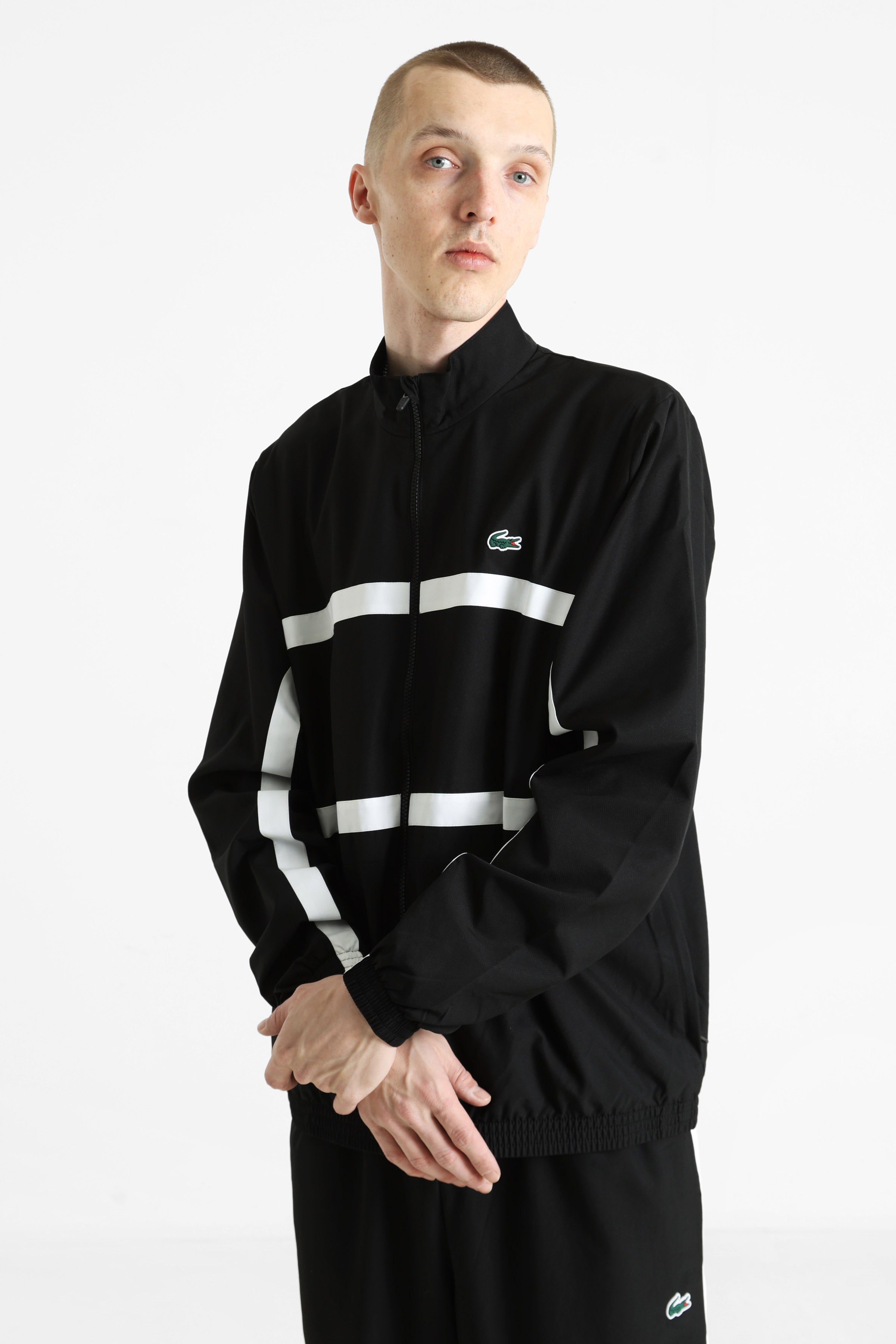 Trainingsjacke - Black + White