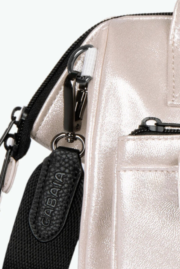 Honolulu borsa a mano/tracolla glitterata - Oro