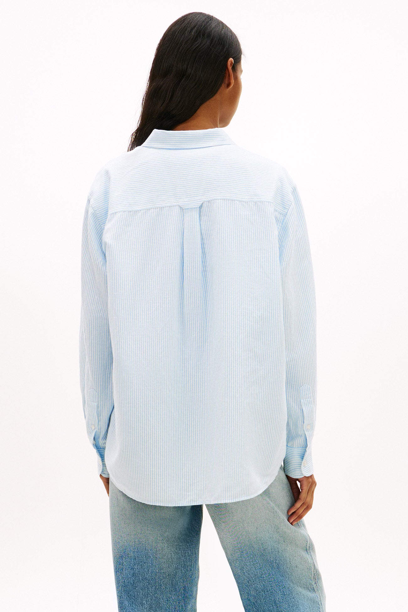 Chemise en lin - Light Powdery Blue