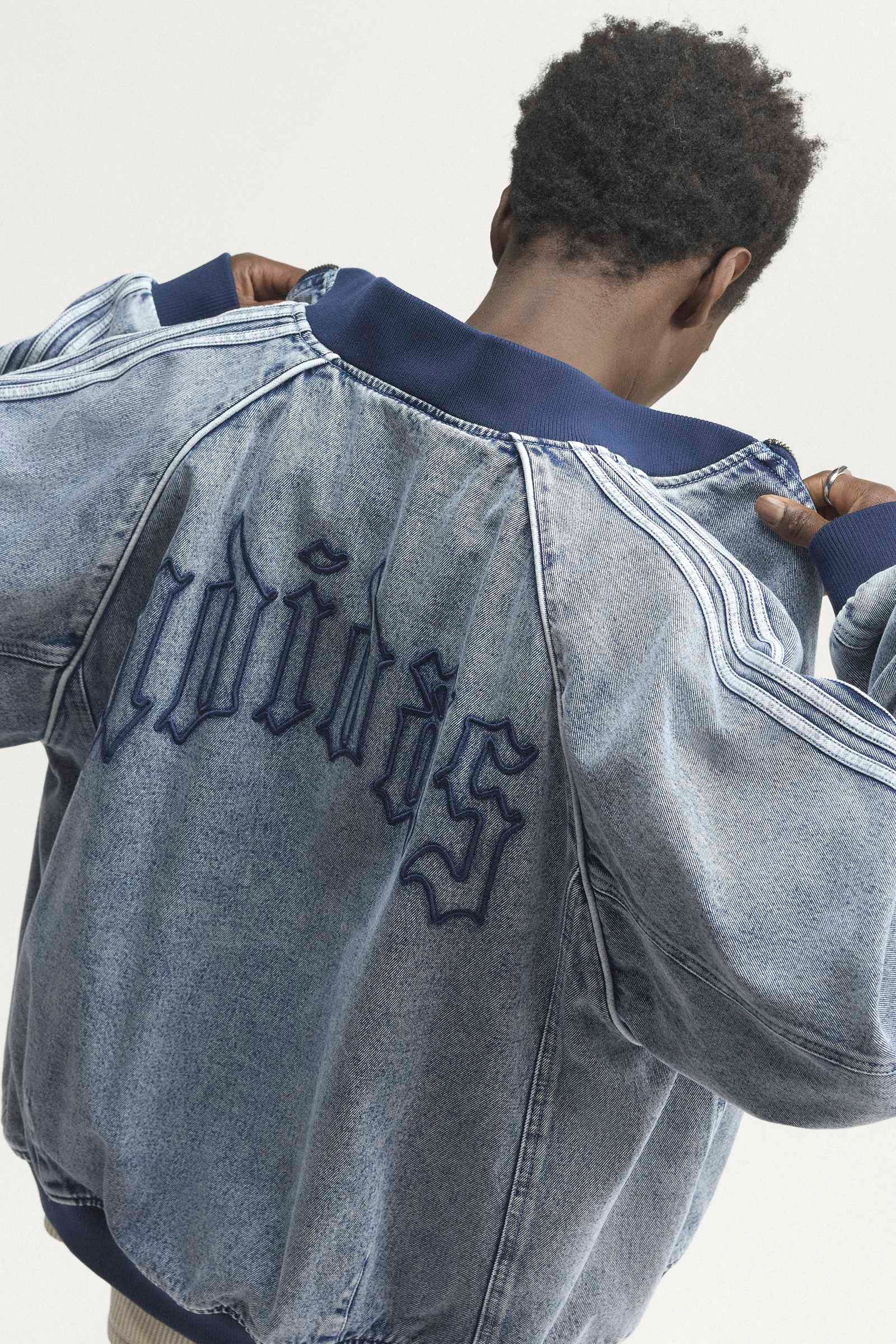 Veste ample en jean - Light Indigo