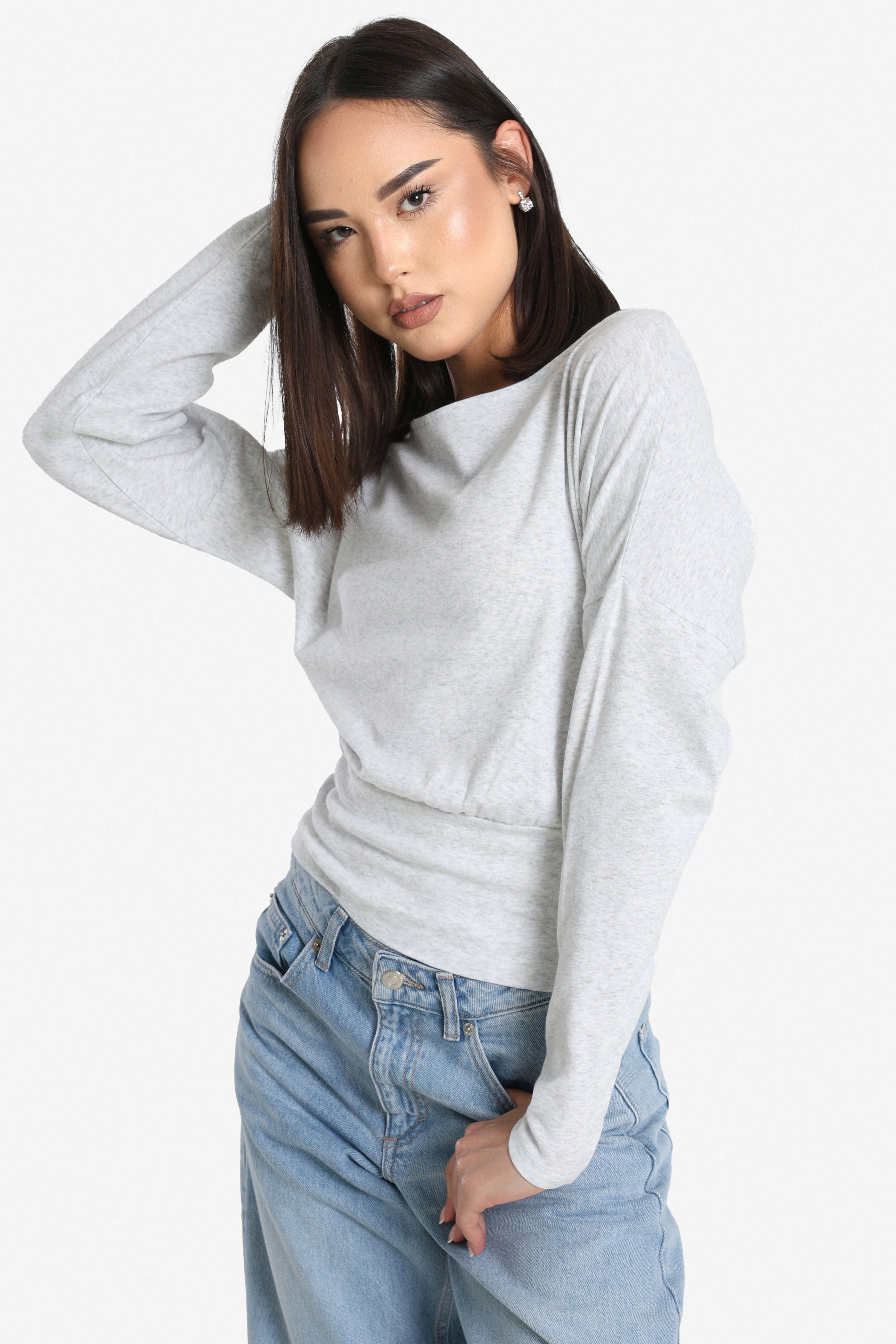 Camicia a maniche lunghe - Grey