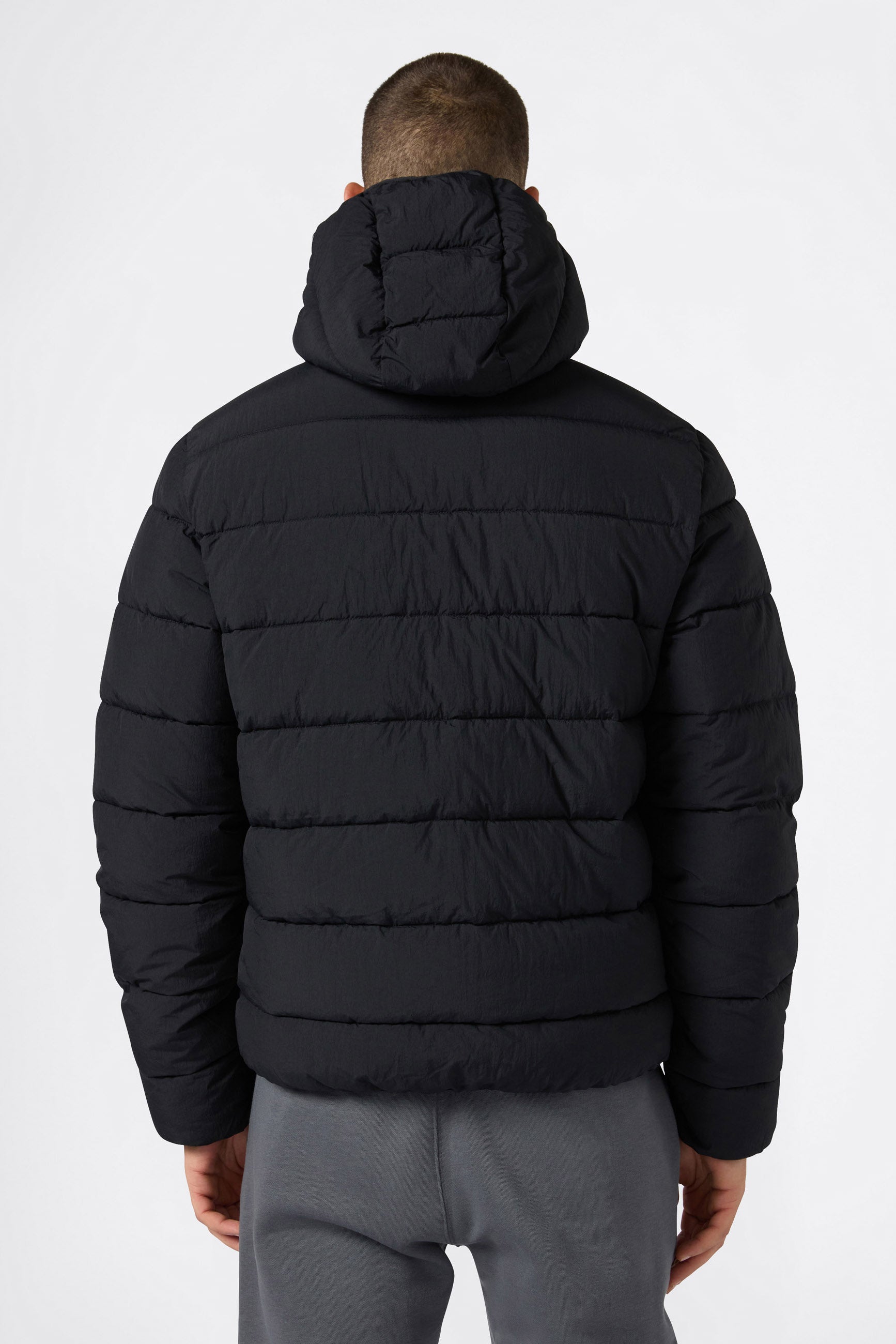 Lightweight quilted jacket - Black