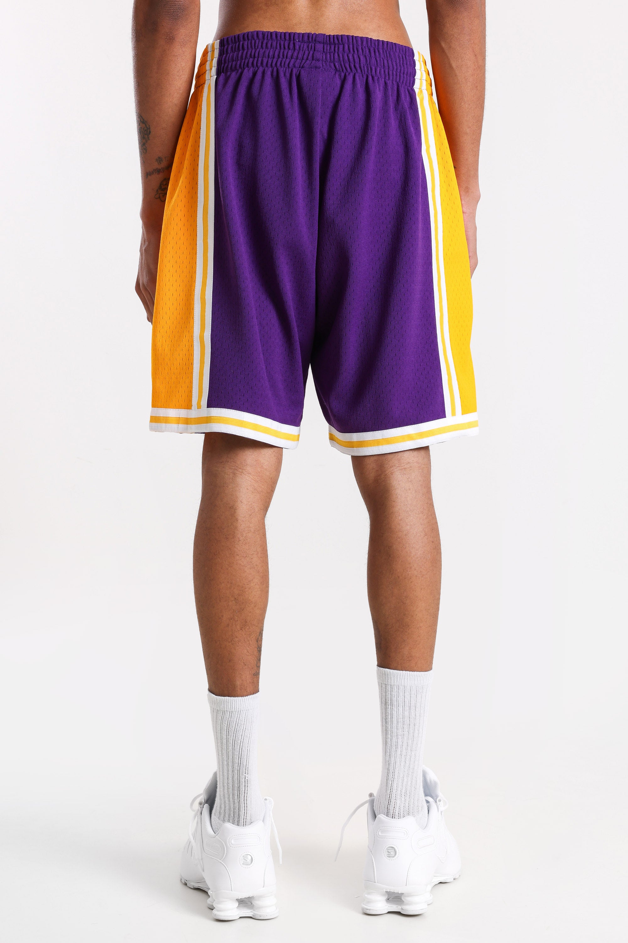 Short en mesh - Purple + White