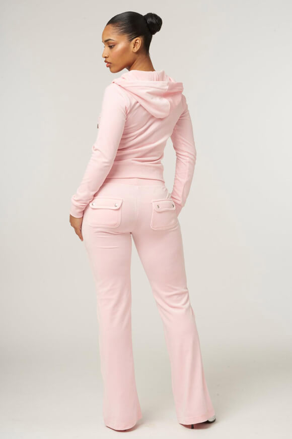Layla pantalon flare en velours - Almond Blossom