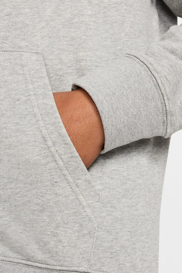 Hooded zip-up sweatshirt - Grey Heather
