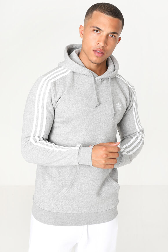 Kapuzensweatshirt - Medium Grau meliert