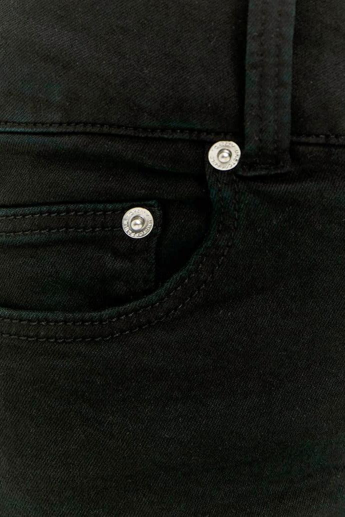 Jeansshorts - Black
