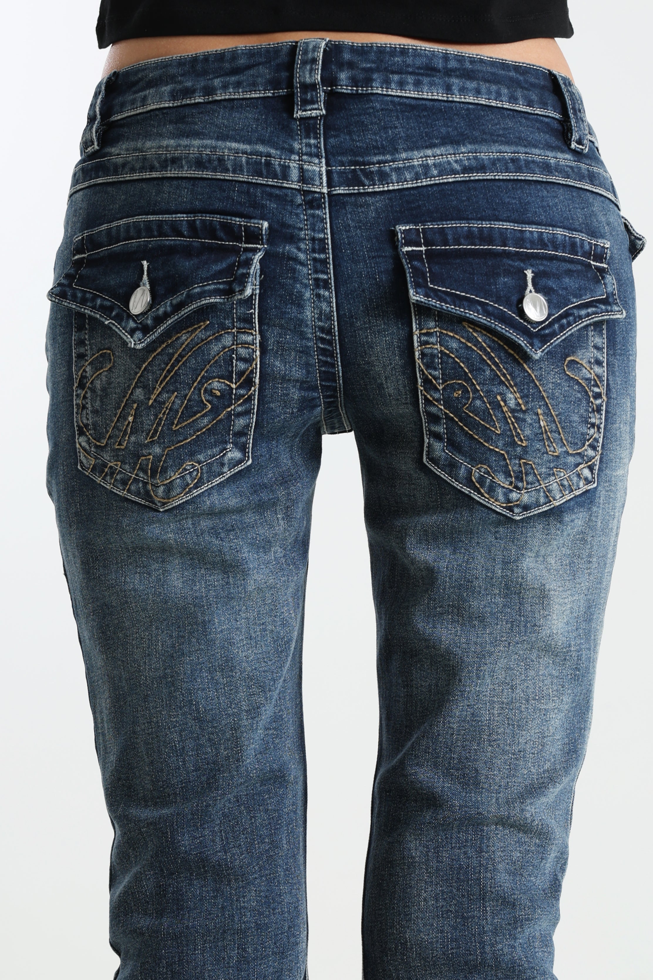 Jeans svasati - blu scuro