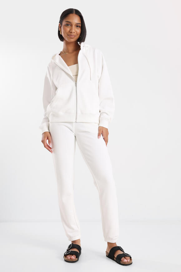 Hooded sweat jacket - Offwhite